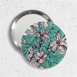 Vintage Floral Pattern 2.25  Handbag Mirrors