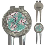 Vintage Floral Pattern 3-in-1 Golf Divots