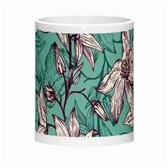 Vintage Floral Pattern Morph Mugs from ArtsNow.com Center