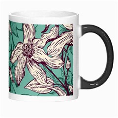 Vintage Floral Pattern Morph Mugs from ArtsNow.com Right