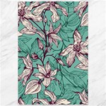 Vintage Floral Pattern Canvas 12  x 18 