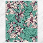 Vintage Floral Pattern Canvas 18  x 24 