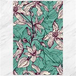 Vintage Floral Pattern Canvas 24  x 36 
