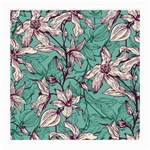 Vintage Floral Pattern Medium Glasses Cloth (2 Sides)