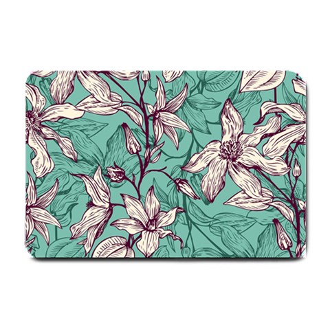 Vintage Floral Pattern Small Doormat  from ArtsNow.com 24 x16  Door Mat
