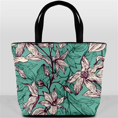 Vintage Floral Pattern Bucket Bag from ArtsNow.com Front