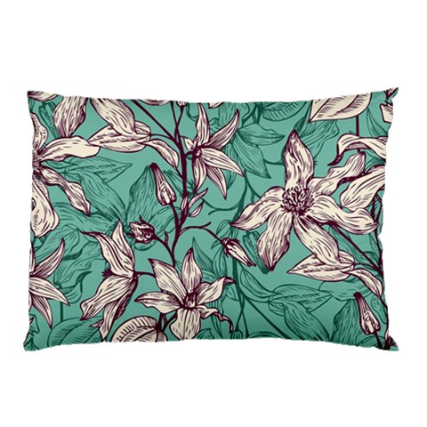 Vintage Floral Pattern Pillow Case from ArtsNow.com 26.62 x18.9  Pillow Case