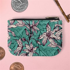 Vintage Floral Pattern Mini Coin Purse from ArtsNow.com Back