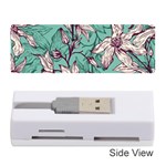 Vintage Floral Pattern Memory Card Reader (Stick)