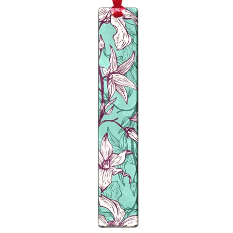 Vintage Floral Pattern Large Book Marks from ArtsNow.com Front