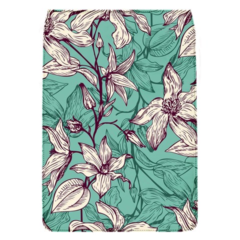 Vintage Floral Pattern Removable Flap Cover (S) from ArtsNow.com Front