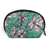 Vintage Floral Pattern Accessory Pouch (Large)