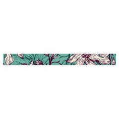 Vintage Floral Pattern Zipper Mini Tote Bag from ArtsNow.com Strap