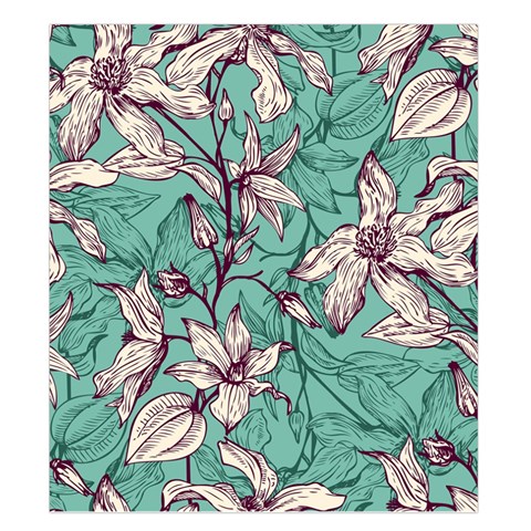 Vintage Floral Pattern Duvet Cover (King Size) from ArtsNow.com Duvet Quilt
