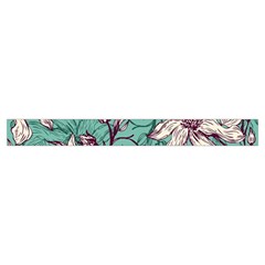 Vintage Floral Pattern Zipper Medium Tote Bag from ArtsNow.com Strap