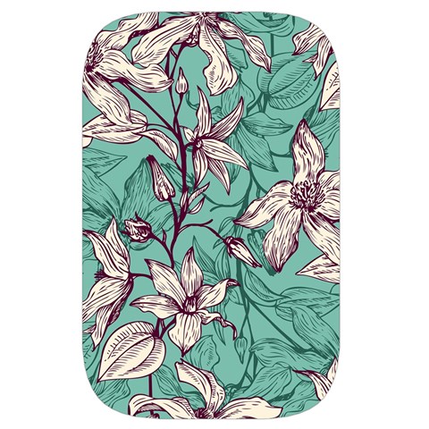 Vintage Floral Pattern Waist Pouch (Small) from ArtsNow.com Front