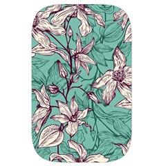 Vintage Floral Pattern Waist Pouch (Small) from ArtsNow.com Front