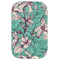 Vintage Floral Pattern Belt Pouch Bag (Small) from ArtsNow.com Back