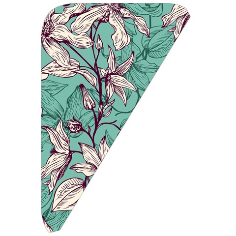 Vintage Floral Pattern Belt Pouch Bag (Large) from ArtsNow.com Front Right