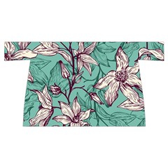 Vintage Floral Pattern Wristlet Pouch Bag (Small) from ArtsNow.com Front