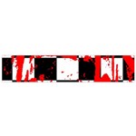 Checkerboard Splatter Small Flano Scarf