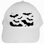 Deathrock Bats White Cap