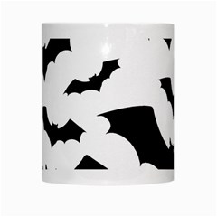 Deathrock Bats White Mug from ArtsNow.com Center