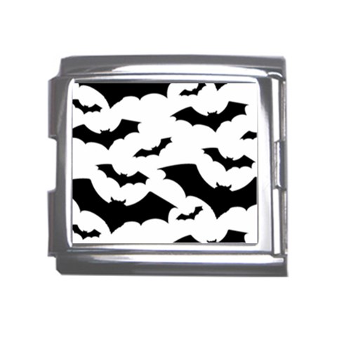 Deathrock Bats Mega Link Italian Charm (18mm) from ArtsNow.com Front