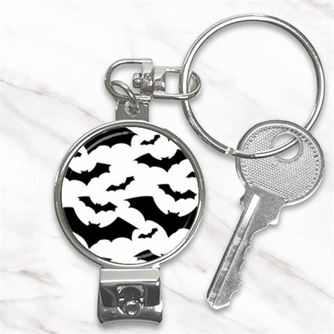 Deathrock Bats Nail Clippers Key Chain from ArtsNow.com Front