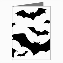 Deathrock Bats Greeting Card from ArtsNow.com Left