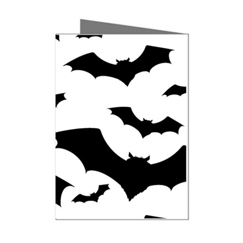 Deathrock Bats Mini Greeting Cards (Pkg of 8) from ArtsNow.com Left