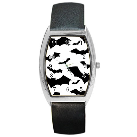 Deathrock Bats Barrel Style Metal Watch from ArtsNow.com Front