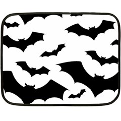 Deathrock Bats Double Sided Fleece Blanket (Mini) from ArtsNow.com 35 x27  Blanket Front