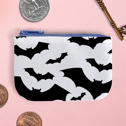 Deathrock Bats Mini Coin Purse from ArtsNow.com Front
