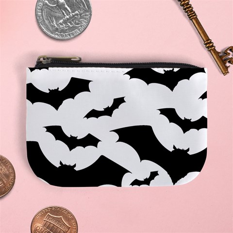 Deathrock Bats Mini Coin Purse from ArtsNow.com Front
