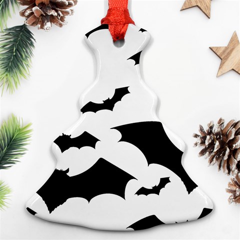 Deathrock Bats Christmas Tree Ornament (Two Sides) from ArtsNow.com Front