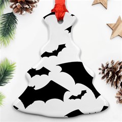 Deathrock Bats Christmas Tree Ornament (Two Sides) from ArtsNow.com Front