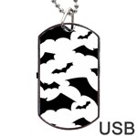 Deathrock Bats Dog Tag USB Flash (One Side)