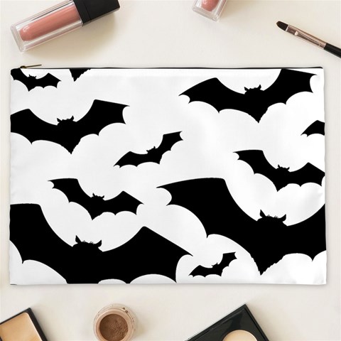 Deathrock Bats Cosmetic Bag (XXL) from ArtsNow.com Front