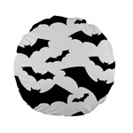 Deathrock Bats Standard 15  Premium Round Cushion 