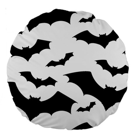 Deathrock Bats Large 18  Premium Round Cushion  from ArtsNow.com Front