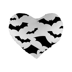 Deathrock Bats Standard 16  Premium Heart Shape Cushion  from ArtsNow.com Front