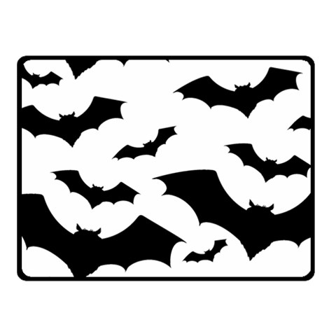 Deathrock Bats Double Sided Fleece Blanket (Small) from ArtsNow.com 45 x34  Blanket Back