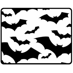 Deathrock Bats Double Sided Fleece Blanket (Medium) from ArtsNow.com 58.8 x47.4  Blanket Back