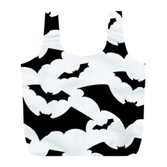 Deathrock Bats Full Print Recycle Bag (L) from ArtsNow.com Front