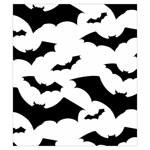 Deathrock Bats Drawstring Pouch (Small) from ArtsNow.com Front