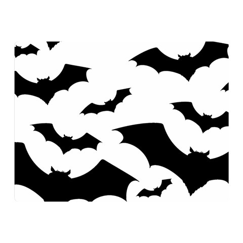 Deathrock Bats Double Sided Flano Blanket (Mini) from ArtsNow.com 35 x27  Blanket Back