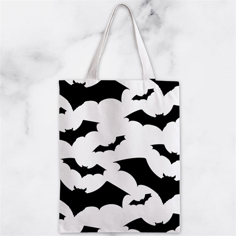 Deathrock Bats Zipper Classic Tote Bag from ArtsNow.com Front