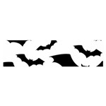 Deathrock Bats Satin Scarf (Oblong)