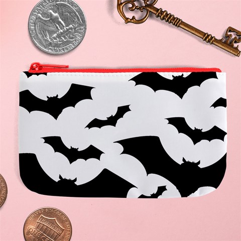 Deathrock Bats Large Coin Purse from ArtsNow.com Front
